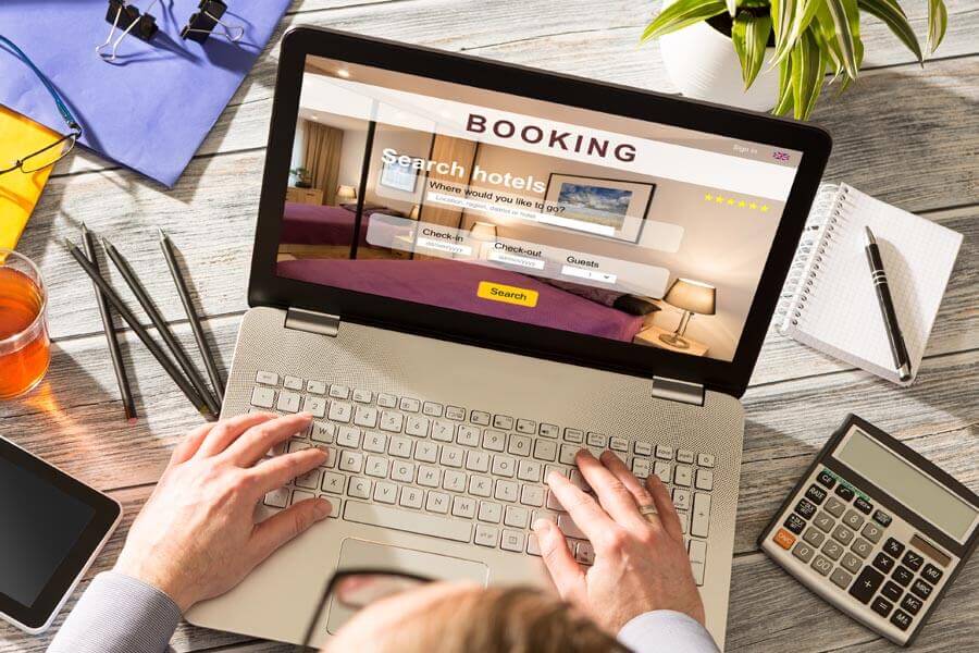 different types of online booking scams