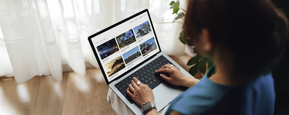 Woman on laptop