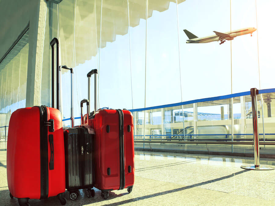 Bags at the airport