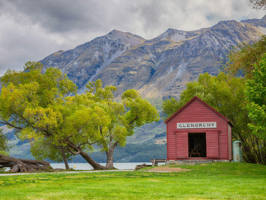 Glenorchy Wharf Lake Wakatipu New Zealand
