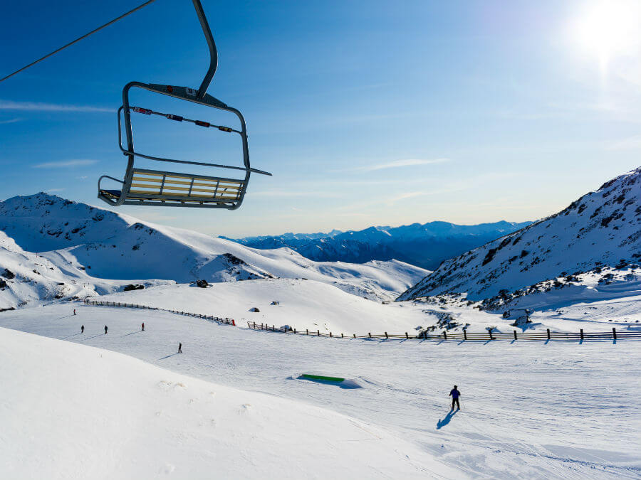 Skiing in Queenstown